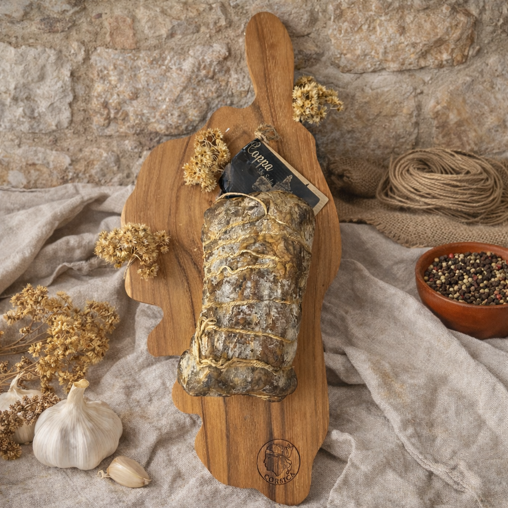 Coppa Di Sorbu – Charcuterie Artisanale Corse - Fumée au Bois de Châtaignier Les Trésors De Ghjulia