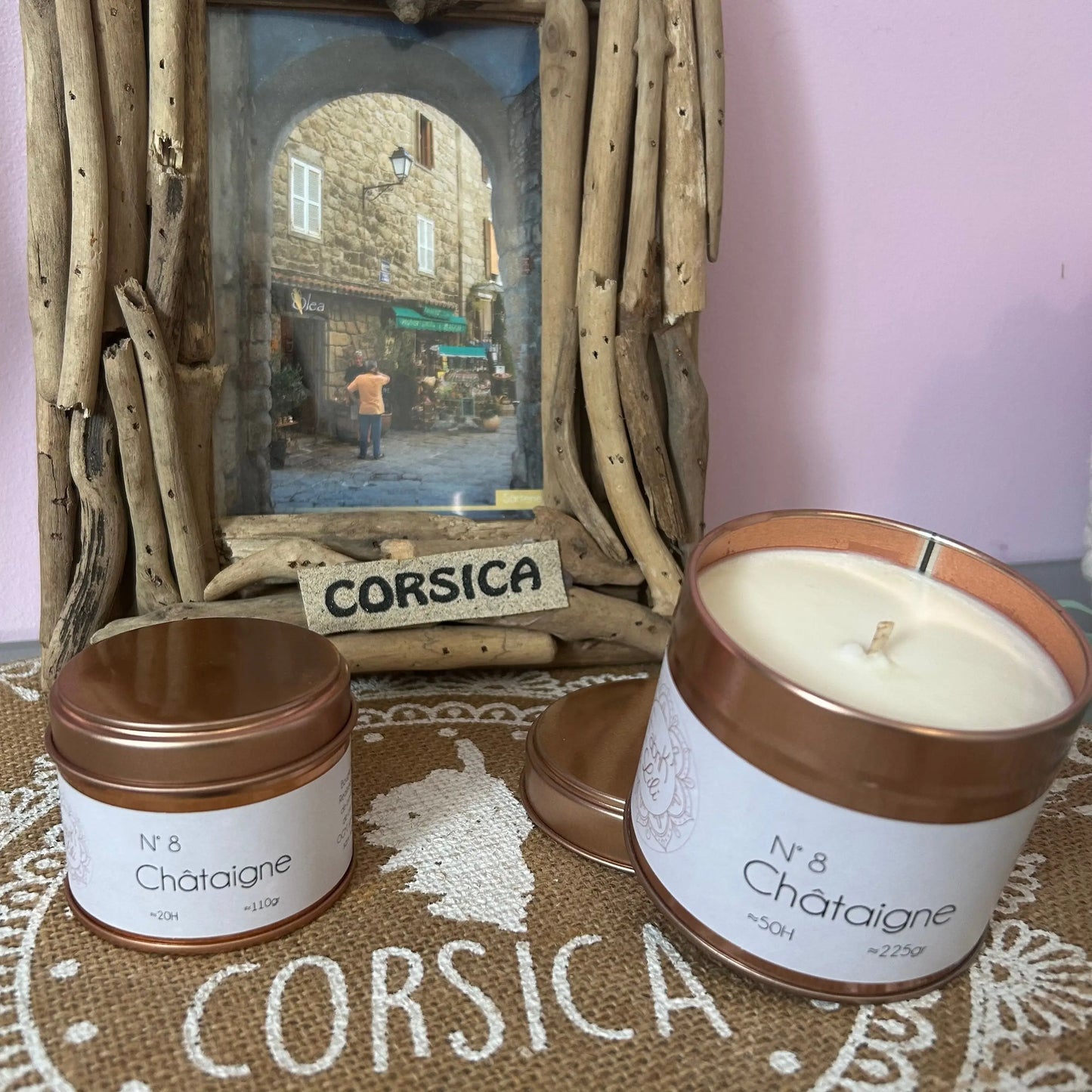 Bougie Châtaigne Les Trésors De Ghjulia