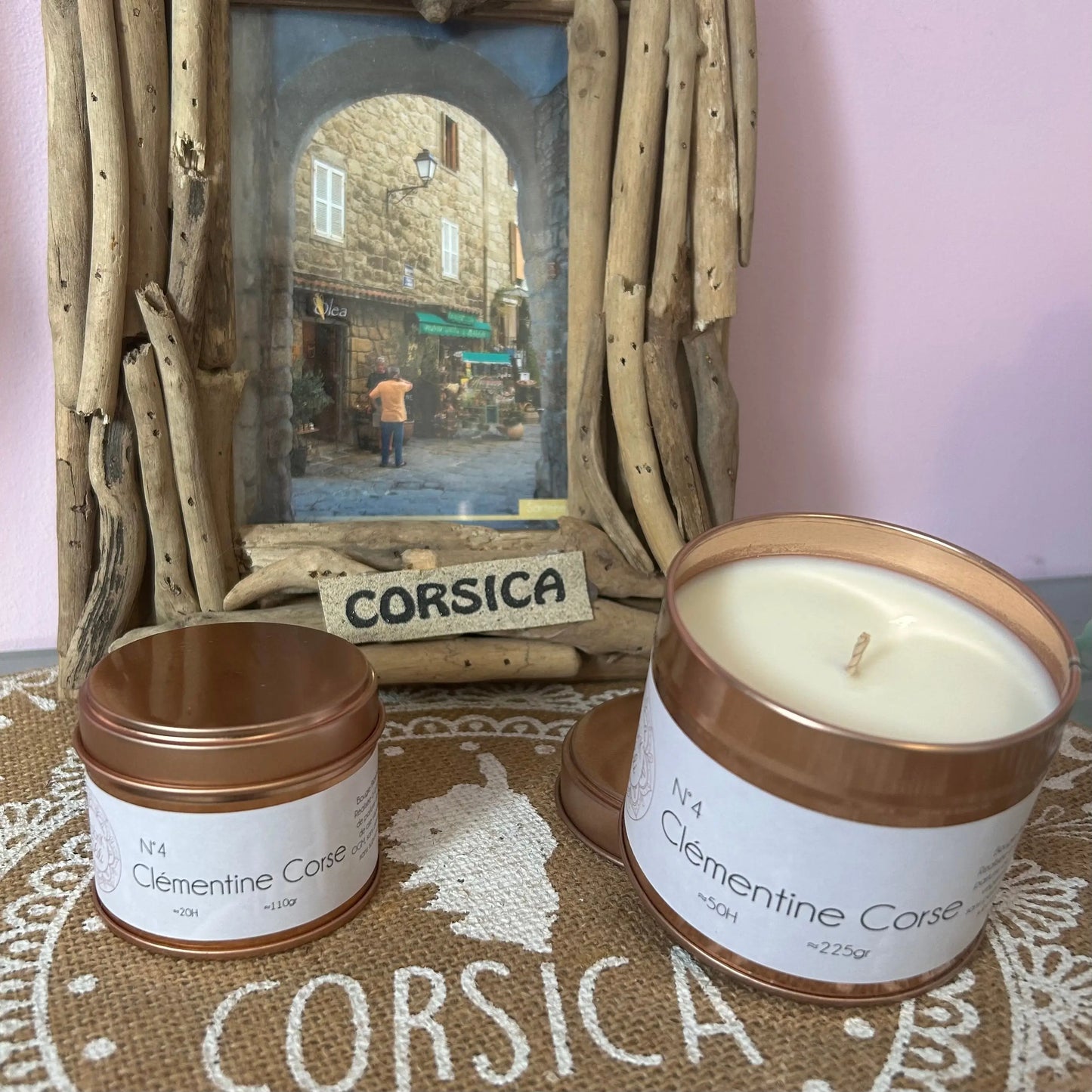 Bougie Clémentine Corse Les Trésors De Ghjulia