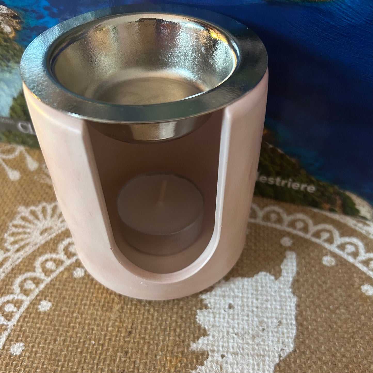 Brûles parfums Terracotta Gris-Rouge Les Trésors De Ghjulia