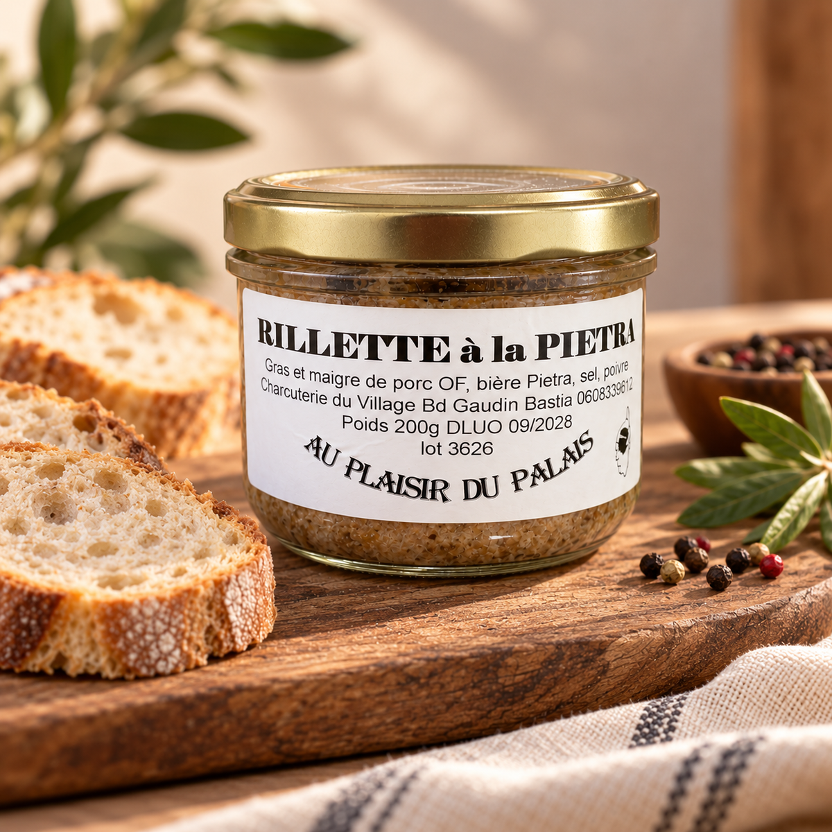 Rillettes à la Bière Pietra – Spécialité Corse Artisanale Les Trésors De Ghjulia