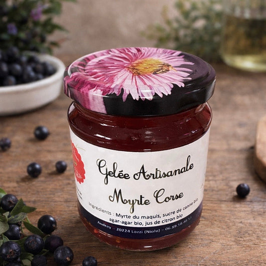 Gelée Artisanale de Myrte Corse – Fabrication Artisanale de Corse Les Trésors De Ghjulia