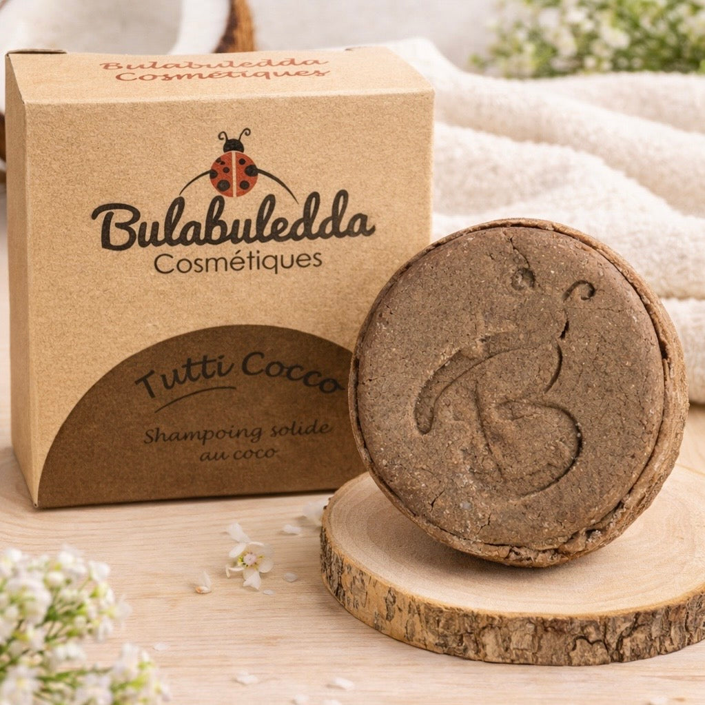 Shampoing Solide Naturel à la Coco - Nourissant et Adoucissant – Fabrication artisanale corse Les Trésors De Ghjulia