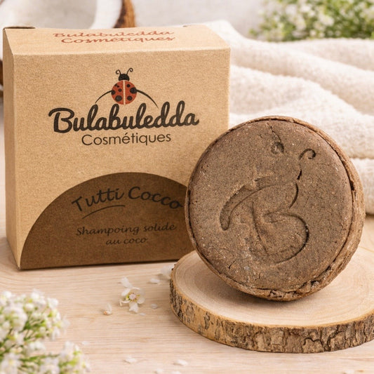 Shampoing Solide Naturel à la Coco - Nourissant et Adoucissant – Fabrication artisanale corse Les Trésors De Ghjulia