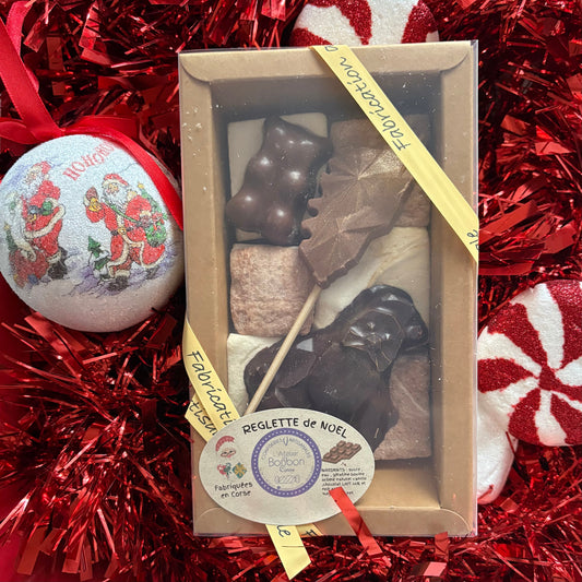 Réglette de Noël Artisanale – Guimauves & Chocolats Corses Les Trésors De Ghjulia