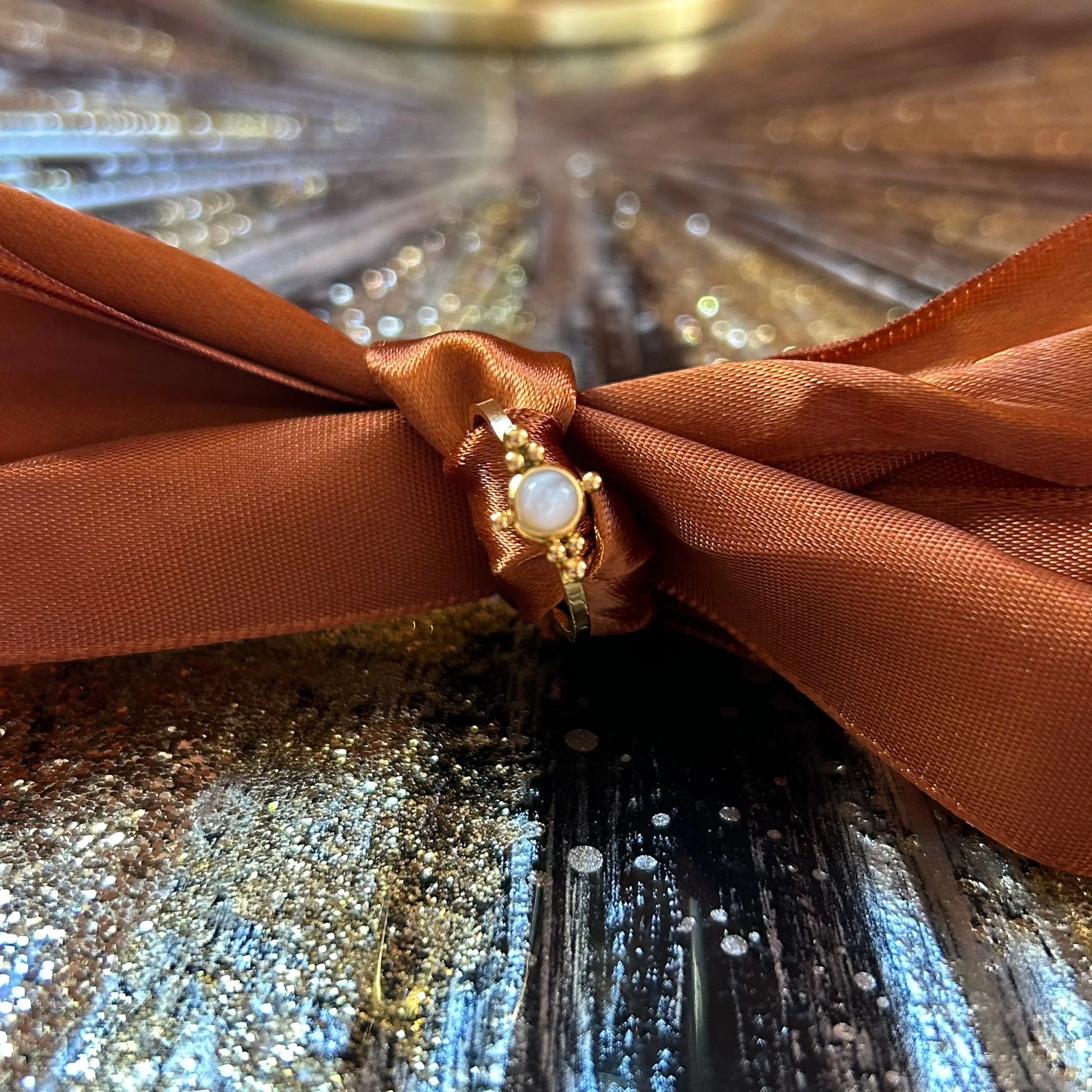 Bague Agate Bleue : MILA Les Trésors De Ghjulia