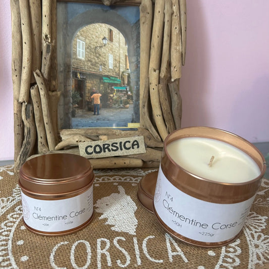Bougie Clémentine Corse Les Trésors De Ghjulia