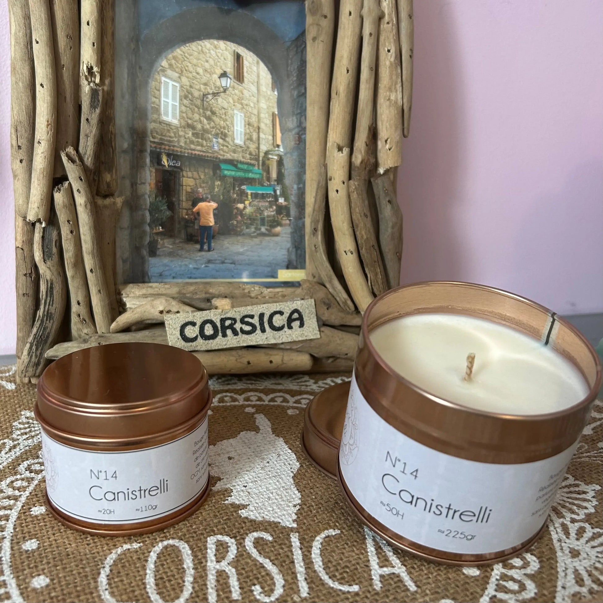 Bougie Canistrelli Les Trésors De Ghjulia