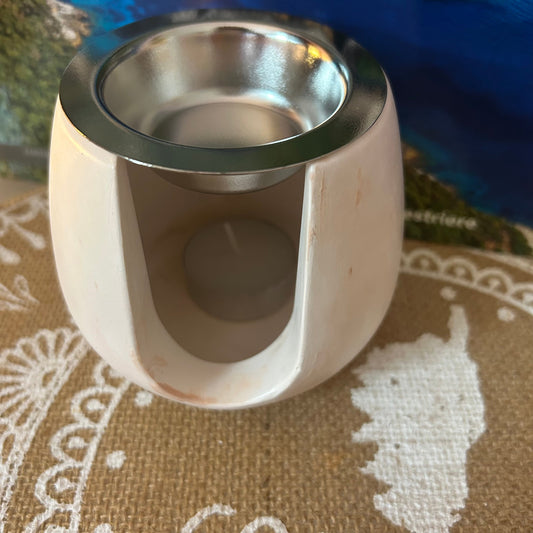 Brûles parfums Terracotta Gris-Rouge Les Trésors De Ghjulia