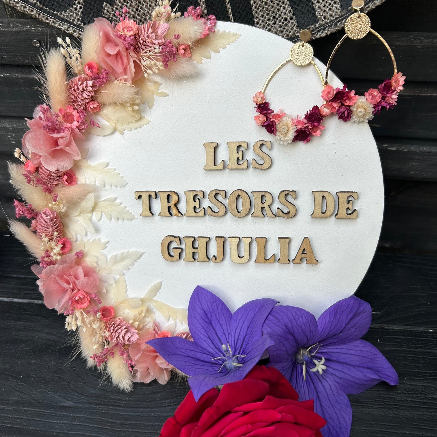 Boucles d'oreilles : ISIS Les Trésors De Ghjulia