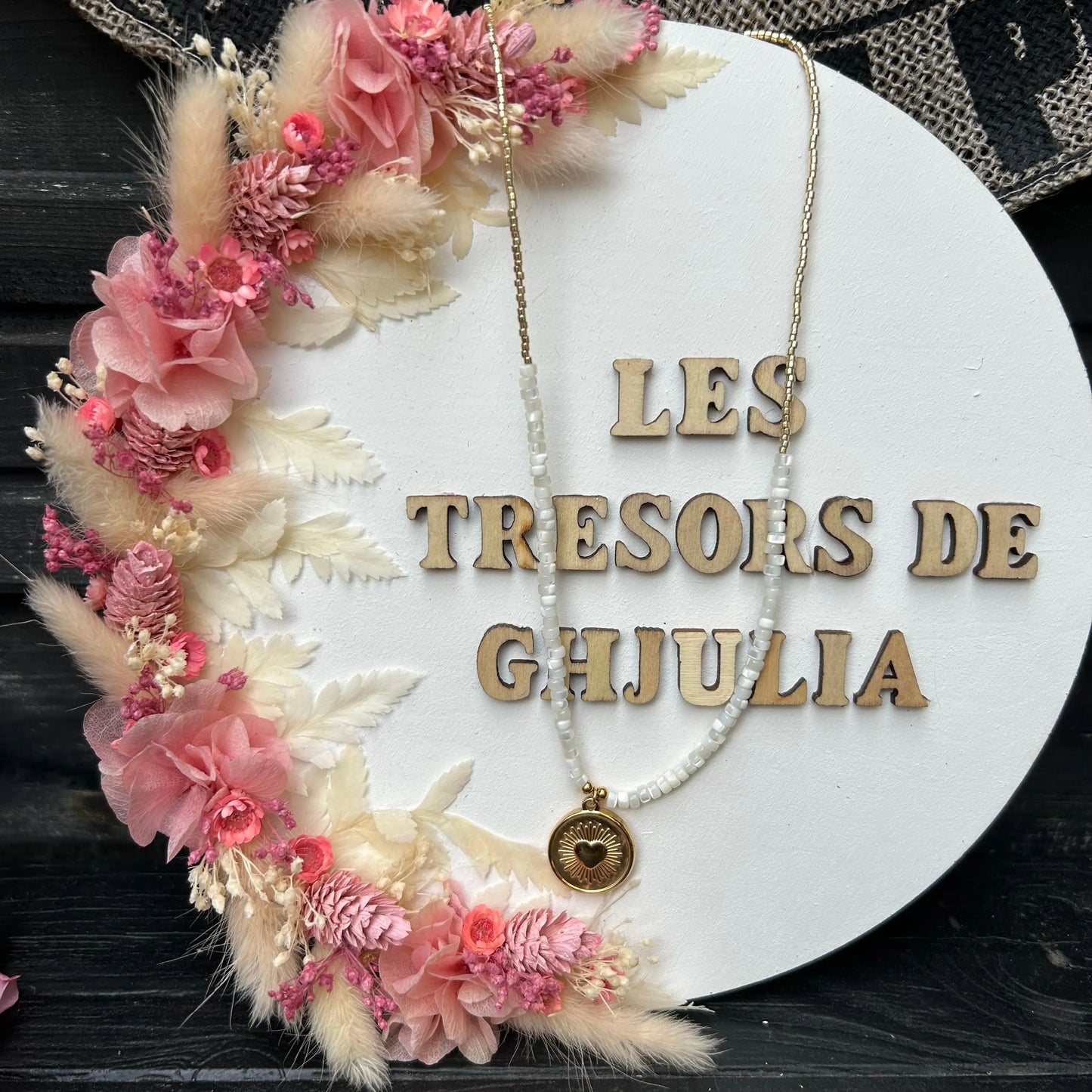 Collier Nacre ExVoto : ALANA Les Trésors De Ghjulia