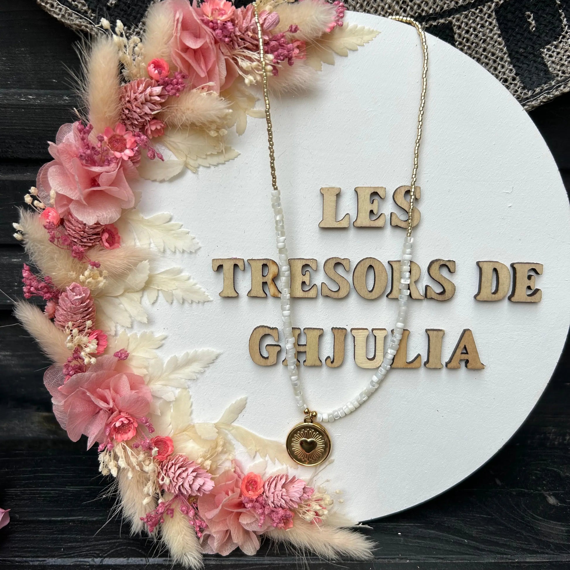 Collier Nacre ExVoto : ALANA Les Trésors De Ghjulia