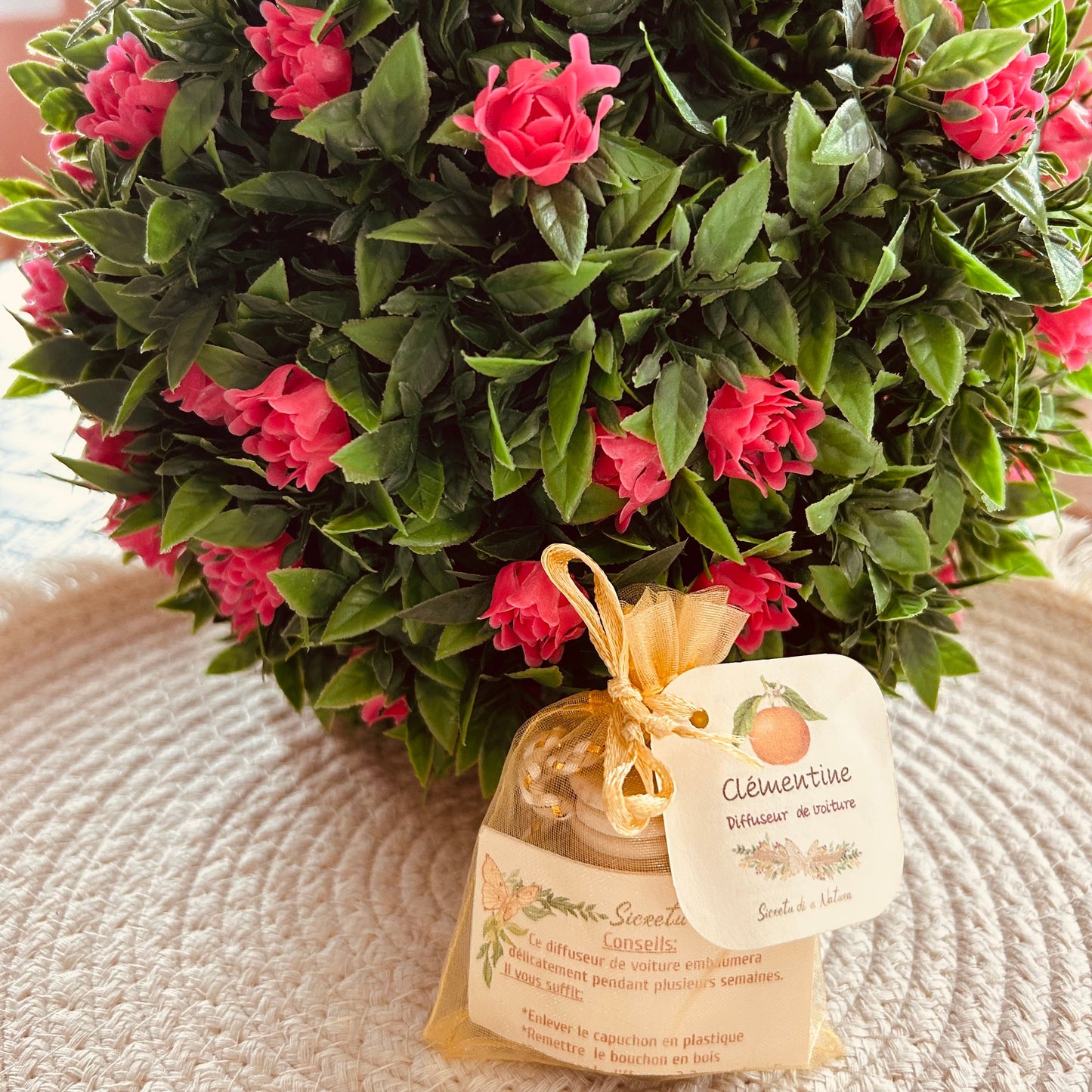 Diffuseur de voiture Clémentine Les Trésors De Ghjulia