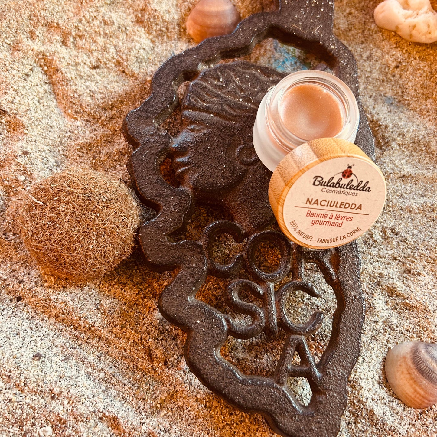 Baume à lèvres pailleté Naciuledda Les Trésors De Ghjulia