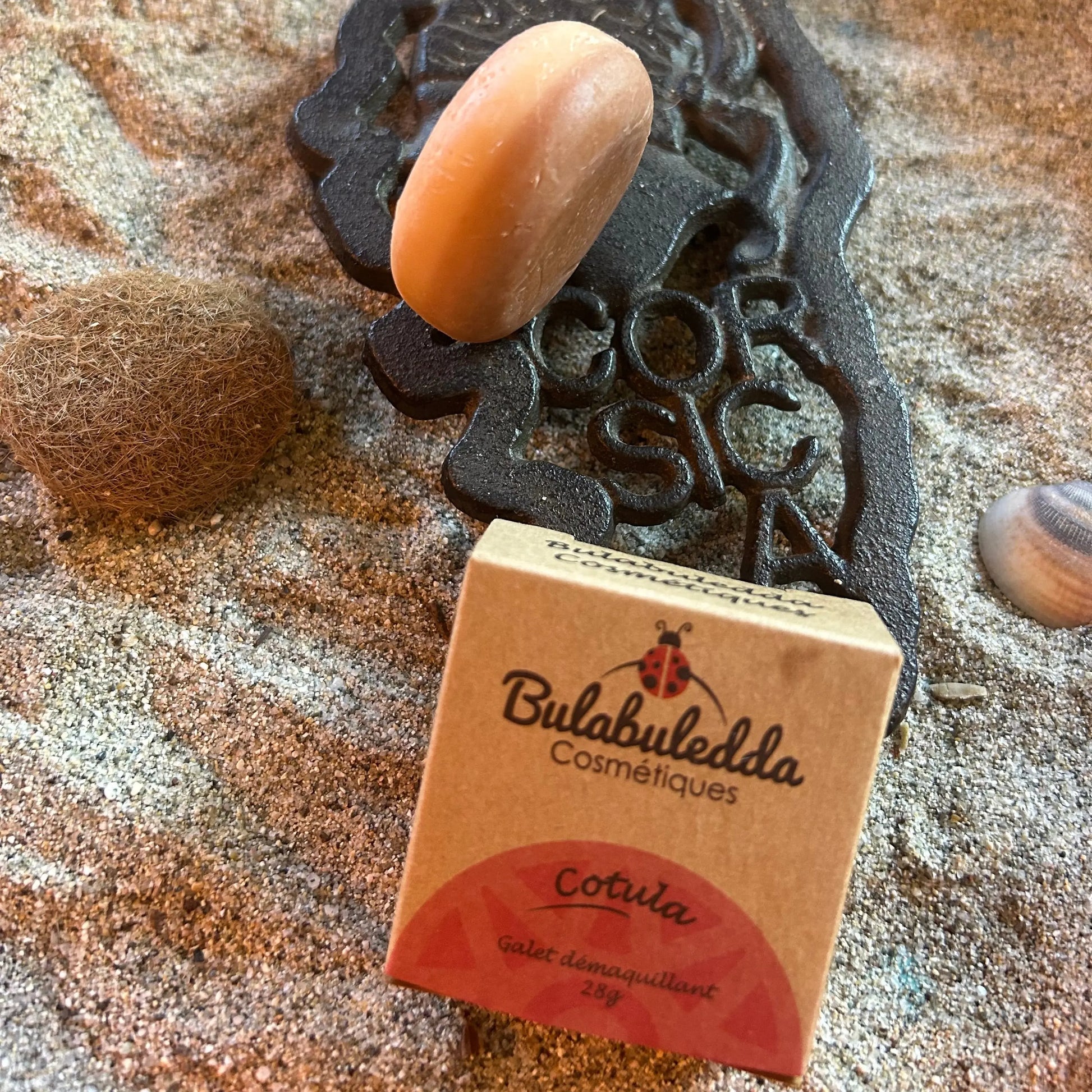 Galet démaquillant solide biphase Cotula Les Trésors De Ghjulia