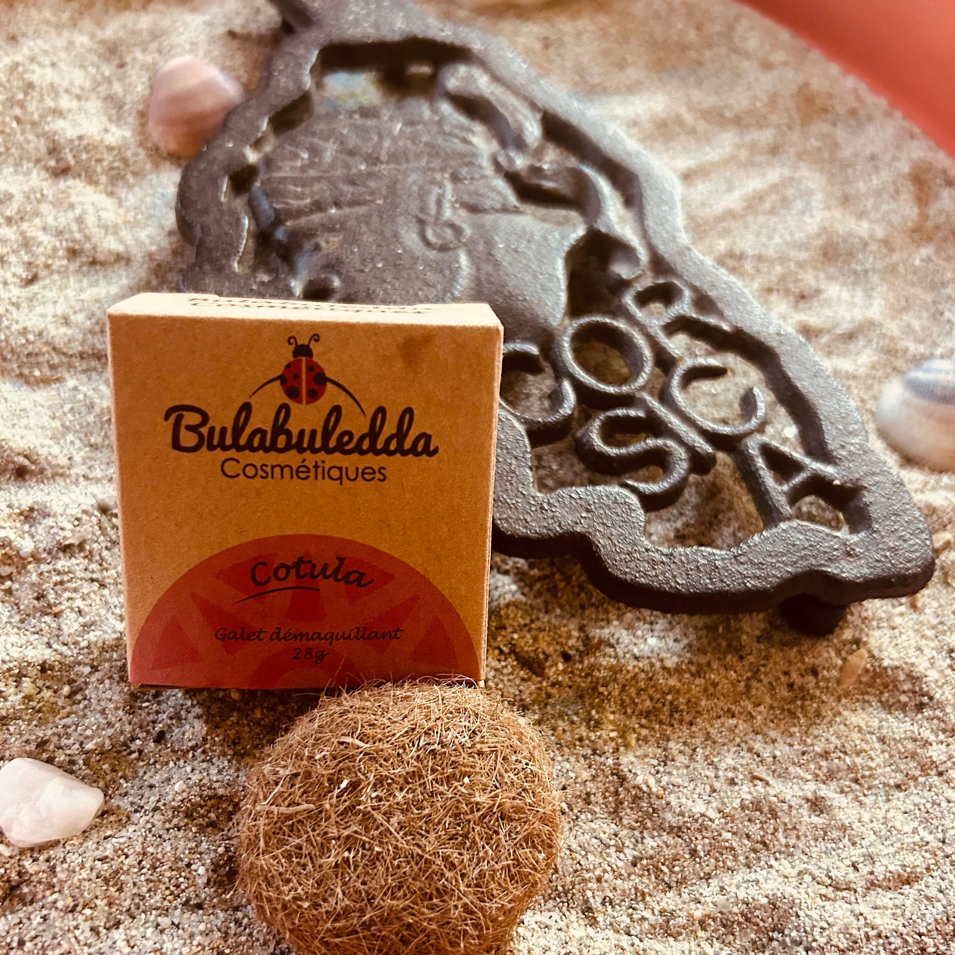 Galet démaquillant solide biphase Cotula Les Trésors De Ghjulia