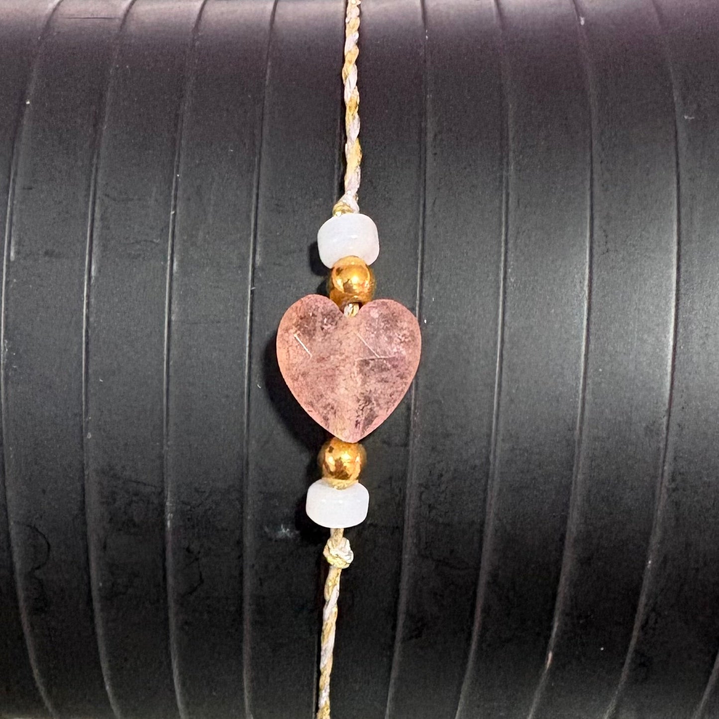 Bracelet NINA en Quartz Rose – Bijou Porte-Bonheur | Ajustable & Élégant Les Trésors De Ghjulia